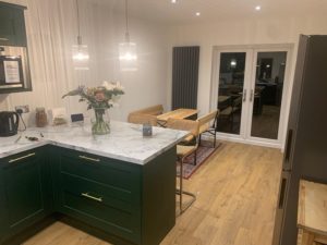 Read more about the article An open plan kitchen and dining space renovation in Newton, Hyde